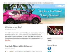 Tablet Screenshot of onlinebeautybiz.com